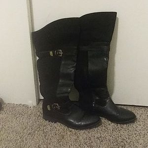 Tall Black Boots